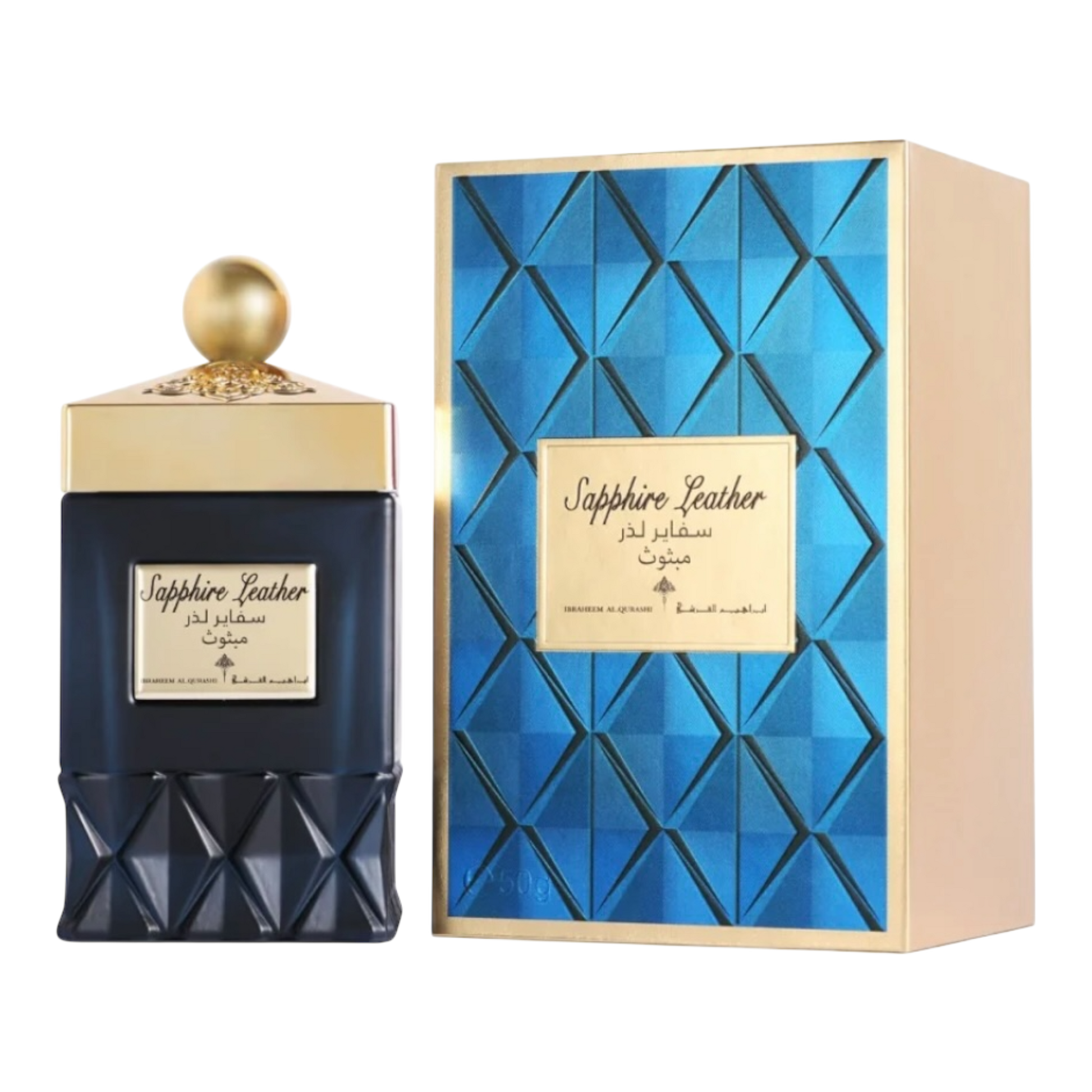 Ibrahim al Qurashi Mabsous Sapphire Leather
