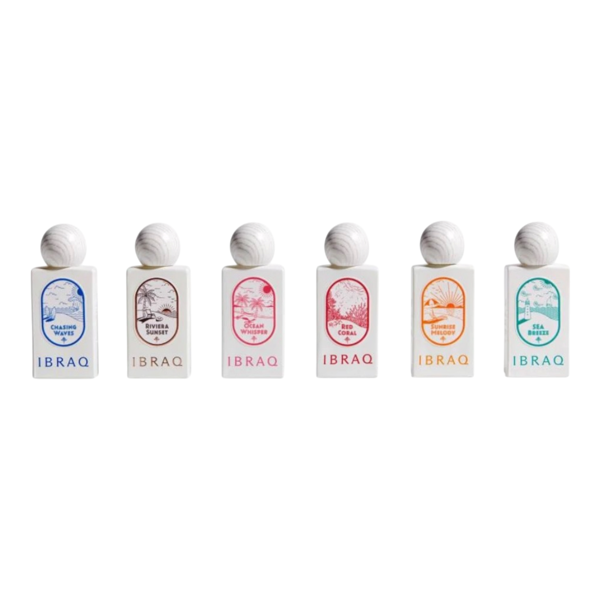 Ibrahim Al qurashi Summer Discovery Set 6 × 10 ML